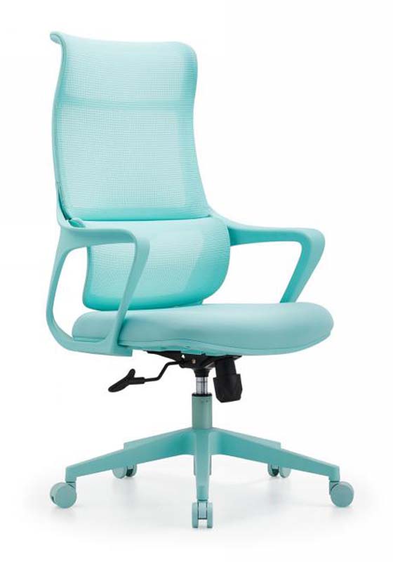Mint Mesh Mid-Back Swivel Office Chair OC-MESH-MID-MINT-5S