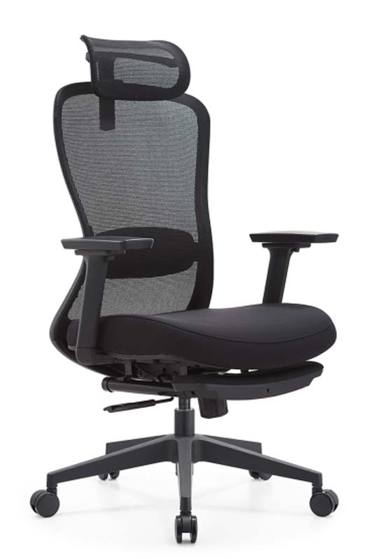 High-Back Mesh Ergonomic Office Chair with Headrest and Adjustable Arms ERM-HB-MESH-01