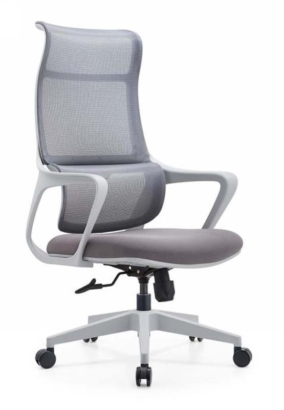 Mid-Back Gray Mesh Swivel Office Chair OC-MESH-GY-01