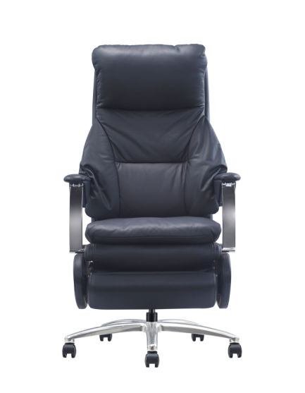 Padded High-Back Executive Swivel Chair with Integrated Footrest EXEC-HB-FR-01
