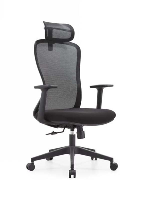 High-Back Mesh Ergonomic Office Chair with Headrest and Adjustable Arms ERG-MESH-HB-01