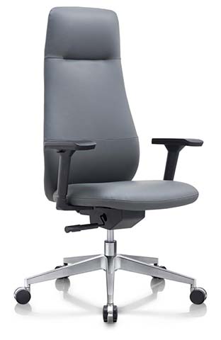 High-Back Gray Executive Swivel Chair OF-HB-GRY-01