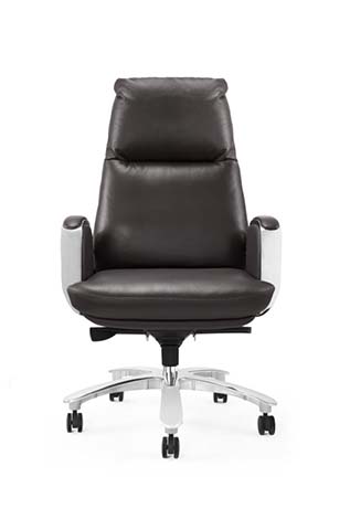 High-Back Black Leather Executive Swivel Chair EXE-HB-LTH-01