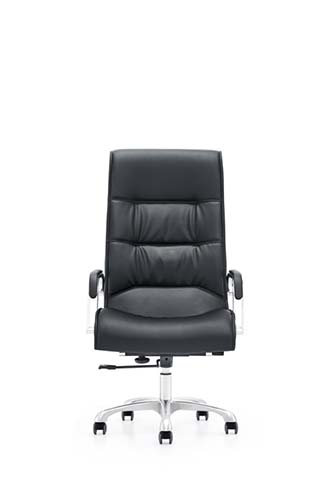 High-Back Black Leather Executive Office Chair HB-EXEC-LEATHER-5STAR