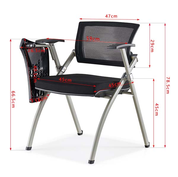 Folding Mesh Back Conference Chair