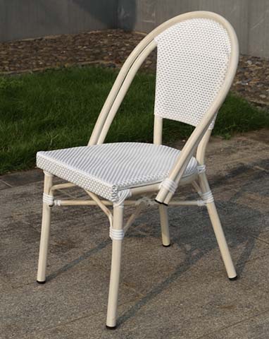 Outdoor Stackable Armless Bistro Chair