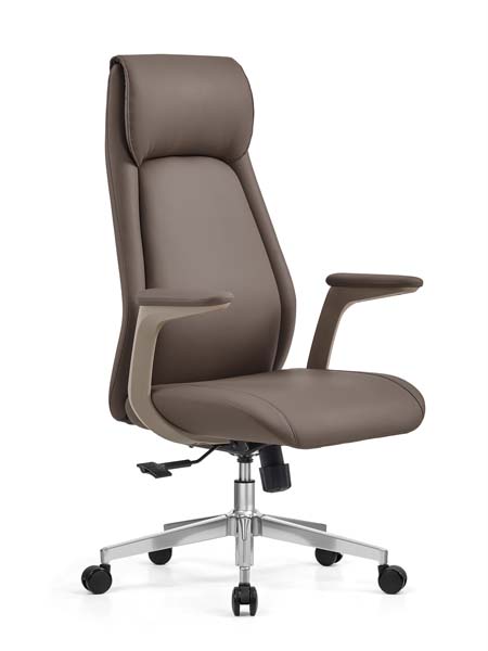 High-Back Leather Executive Office Chair
