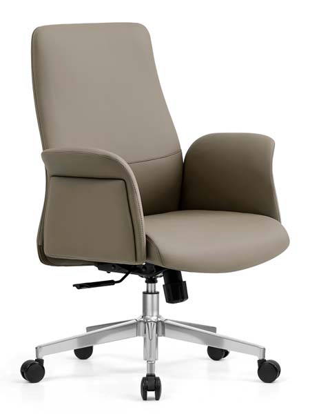 Mid-Back Upholstered Swivel Executive Office Chair