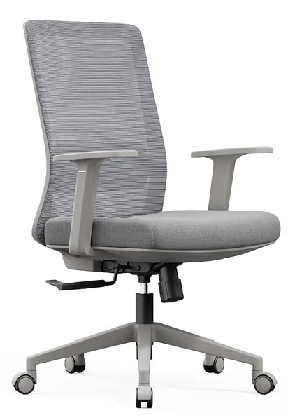 Mid-back Mesh Office Task Chair with Fixed Armrests