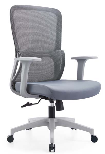 Mid-back Mesh Office Task Chair with Fixed Armrests