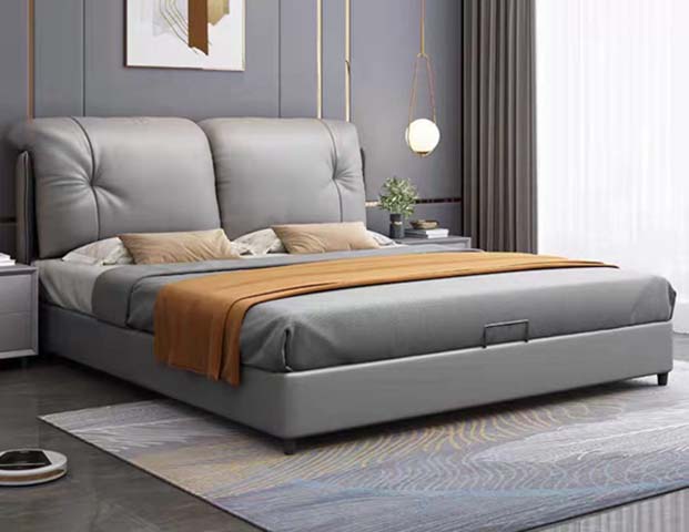 Upholstered Storage Platform Bed