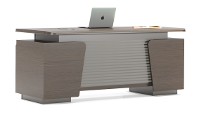 Modern L-shaped Executive Office Desk