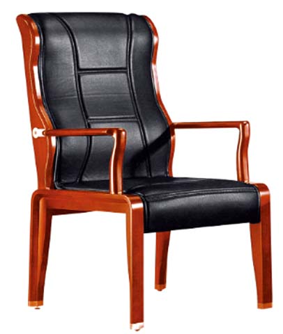 High-Back Fixed-Leg Executive Conference Armchair