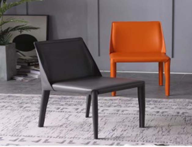 Modern Minimalist Seamless Upholstered Armless Dining Chair