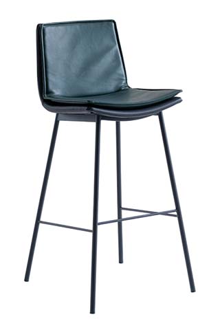 Modern Upholstered Counter Bar Stool