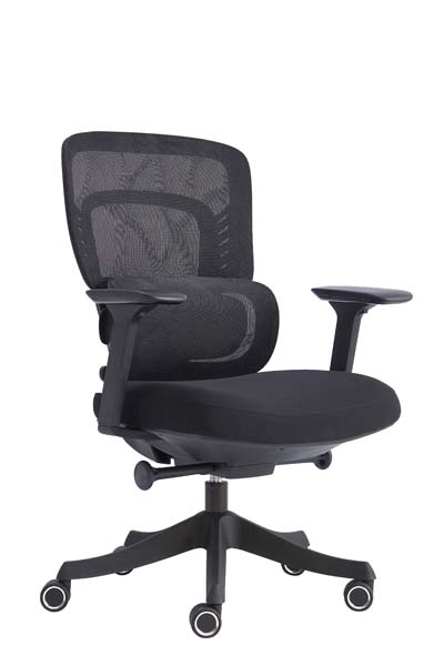 Mid-Back Ergonomic Mesh Office Task Chair with Adjustable Lumbar Support