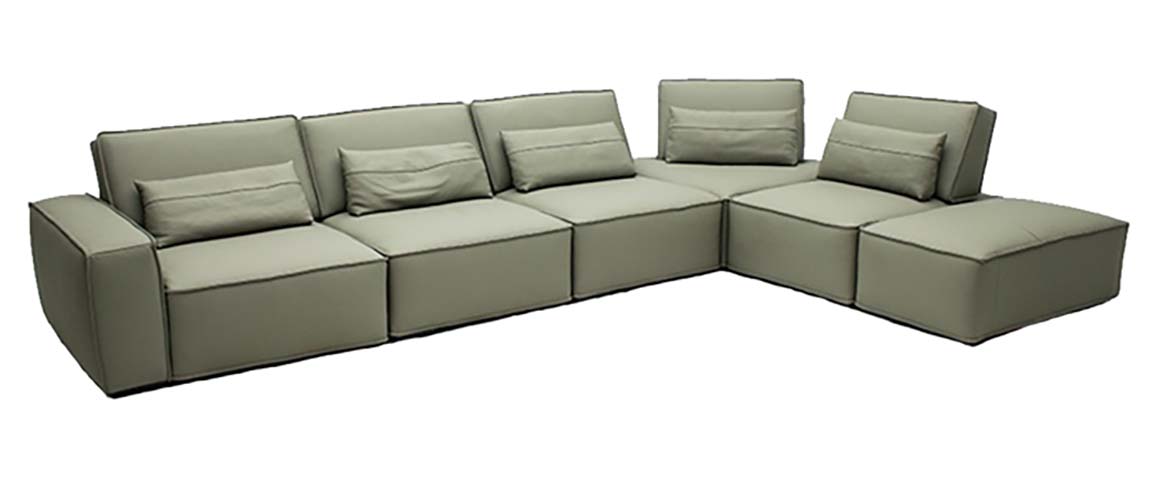 Modular L-Shaped Outdoor Sectional Sofa