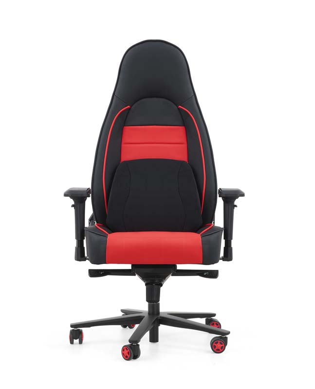 Black and Red High-Back Racing Gaming Chair