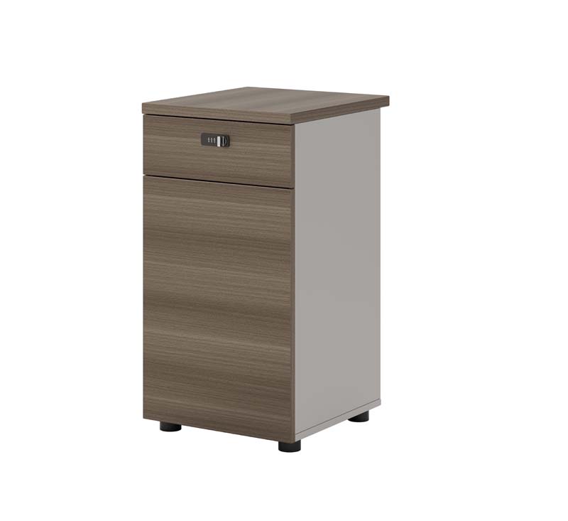 Compact Two-Drawer Lockable Office Pedestal