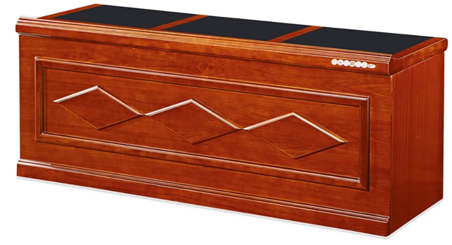 3-Seat Formal Conference Dais Desk with AV Controls