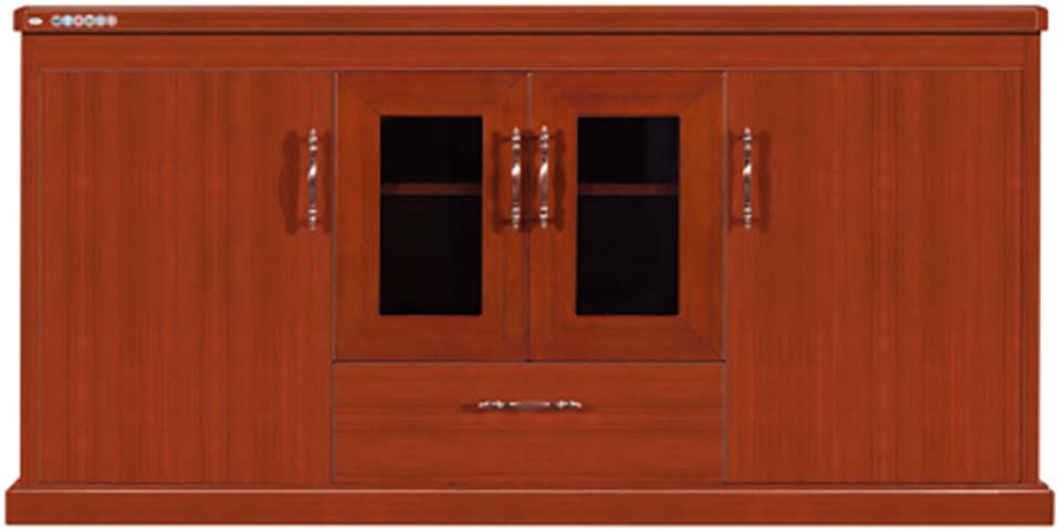 Traditional Cherry Veneer Office AV Credenza OFC-CRD-CHY-1800