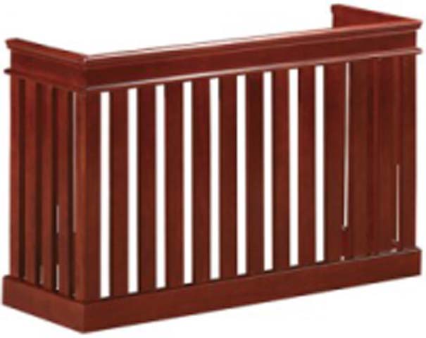 Traditional Solid Wood Convertible Infant Crib with Plinth Base Crib-PLN-CHY-43H