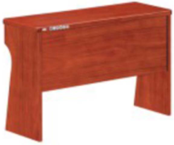 Reddish Brown Wood Grain Lift-Top Storage Bench SB-LT-RBW-457