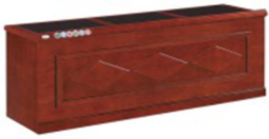 Red Veneer Multi-Seat Conference Desk CFD-VNR-2400