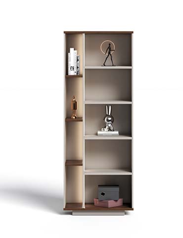 Asymmetric Open Tall Display Shelf TDS-ASYM-1800