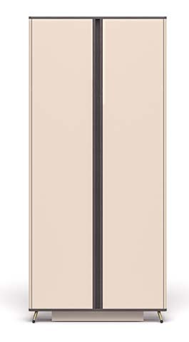 2-Door Freestanding Wardrobe Cabinet WD-2D-TALL-001