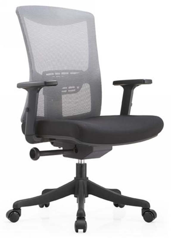Mid-Back Mesh Swivel Task Chair with Fixed Arms UBC-MB-FA-01