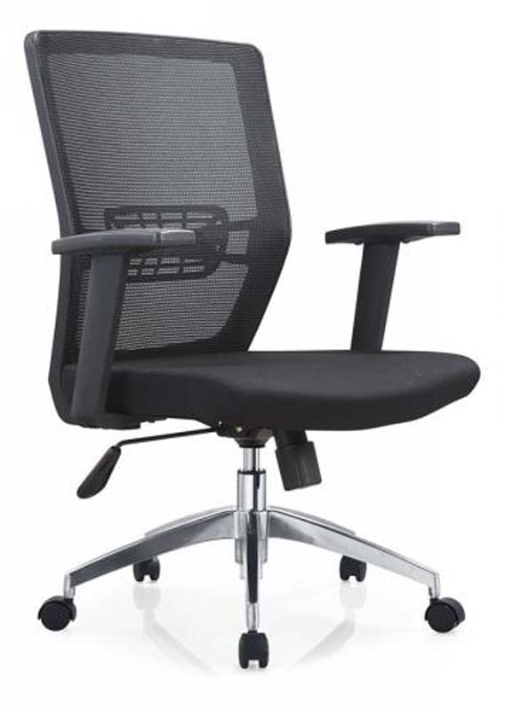 Black Mesh Mid-Back Swivel Task Chair MB-MESH-TASK-01