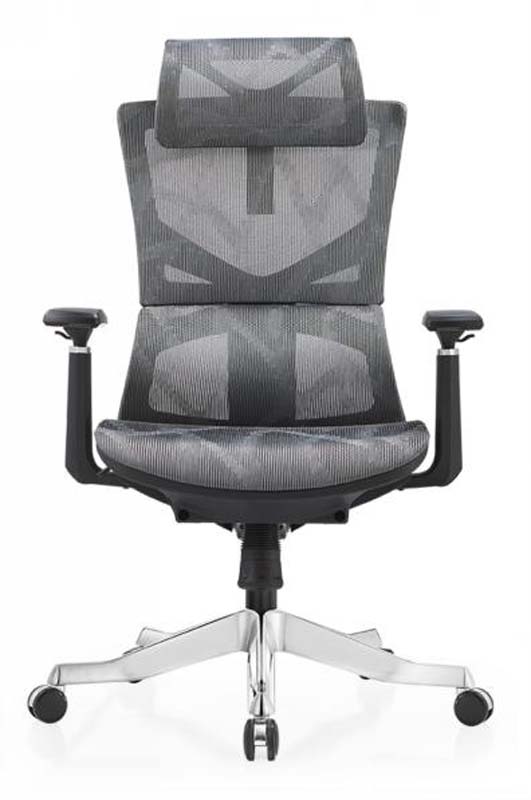 High-Back Mesh Ergonomic Office Chair with Headrest and Adjustable Arms OC-MESH-HB-5060