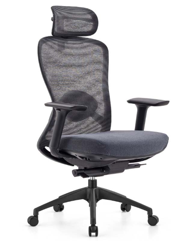 High-Back Mesh Ergonomic Office Chair with Headrest ERC-MESH-HB-01