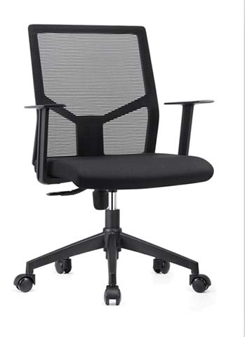 Mesh Back Task Office Chair with Fixed Armrests