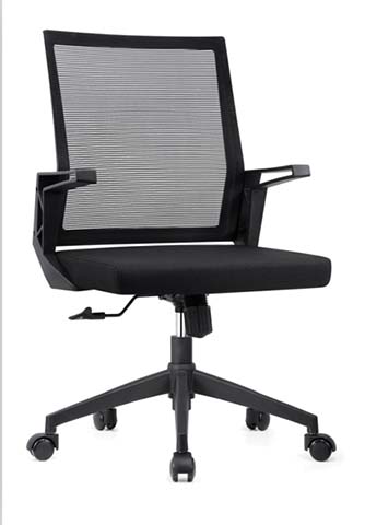 Mid-Back Mesh Task Office Chair with Fixed Armrests