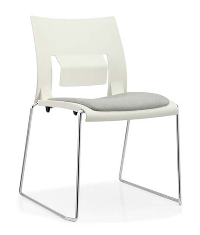 Padded Polypropylene Back Sled Base Conference Chair