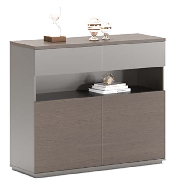 Modern Two-Tone Dining Storage Sideboard