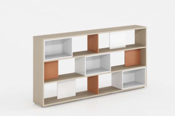 Low Office Open Storage Bookshelf