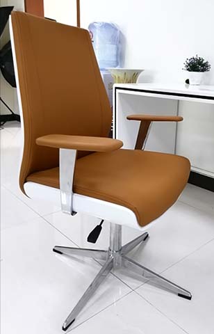 Mid-Back Executive Swivel Office Chair with Fixed Armrests