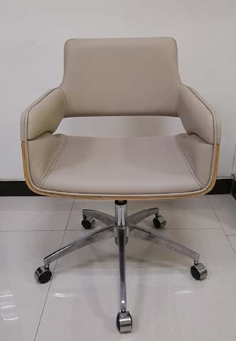 Contemporary Upholstered Swivel Conference Office Chair