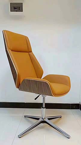 Contemporary High-Back Swivel Executive Office Chair