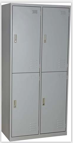 4-Door Steel Storage Locker