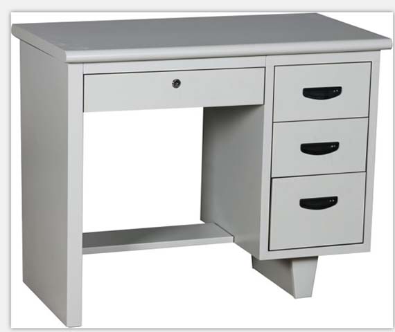 4-Drawer All-Steel Office Work Desk