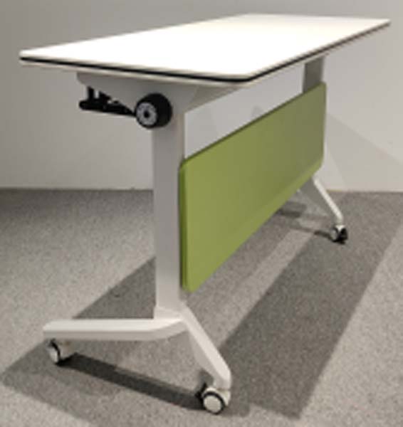 Foldable Mobile Training Desk with Casters