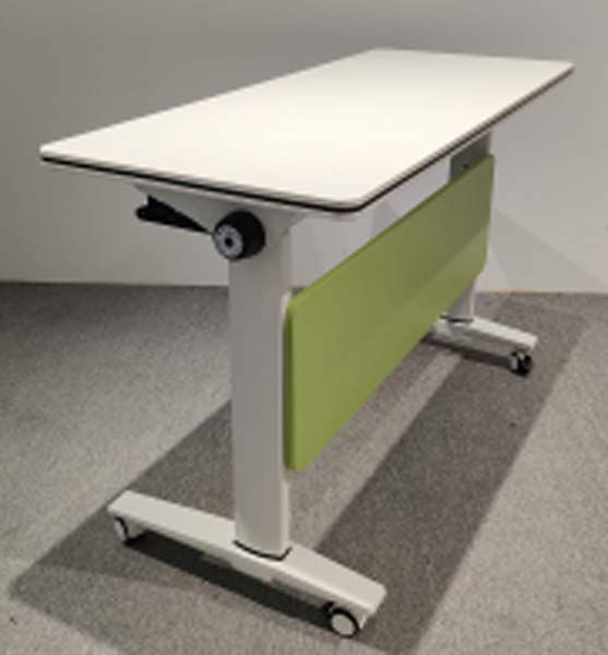 Mobile Height-Adjustable Tilting Training Table with Casters