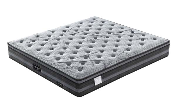 Zoned Support Grey Hybrid Pocket Spring Mattress