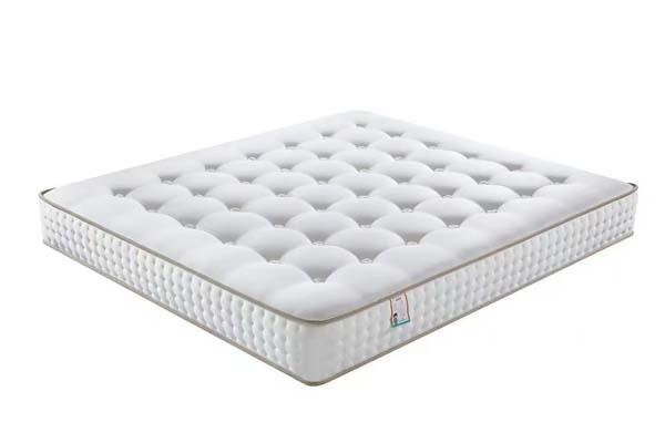 White Tufted Pillow-Top Innerspring Mattress