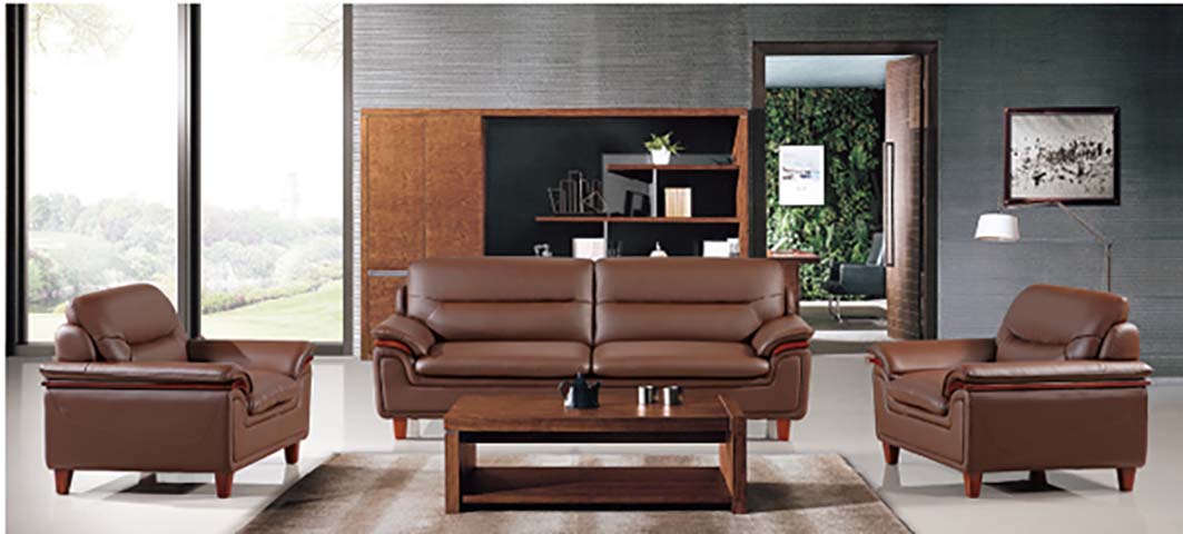 Rectangular Solid Wood Coffee Table with Open Lower Storage Shelf