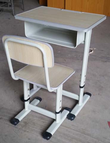 Height-Adjustable Student Desk and Chair Set